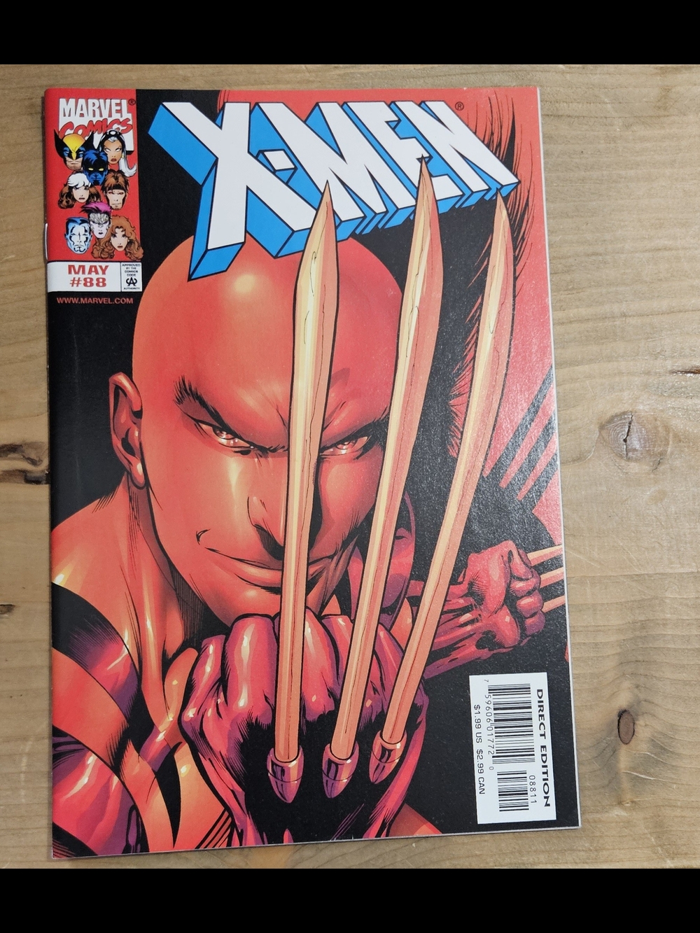 X-MEN #88 Wolverine Marvel Comics 1999 Marvel Comics Raw 9.6-9.8